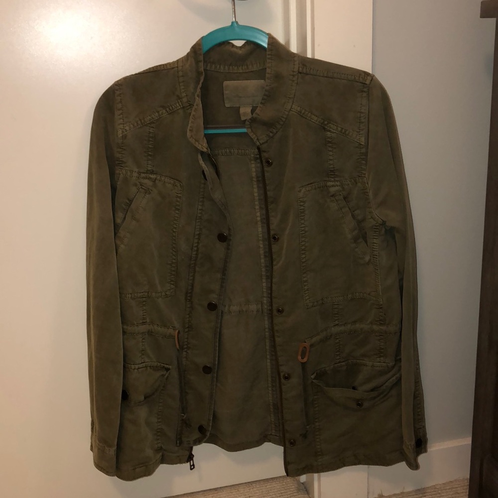 Hinge army green jacket- Size Small